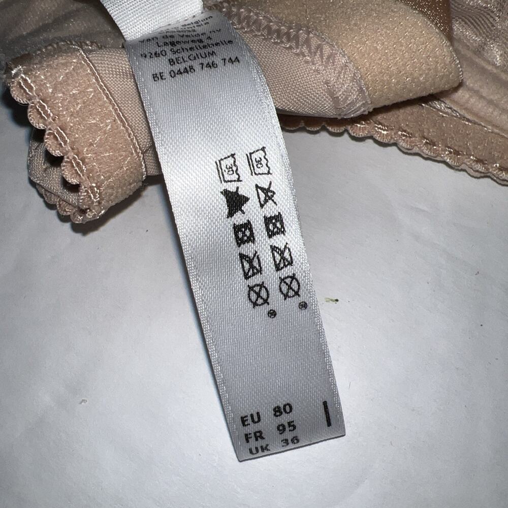 PrimaDonna Satin Seamless Underwire Bra 36I US / 36G UK Nude Patine 0162121 - Picture 14 of 15